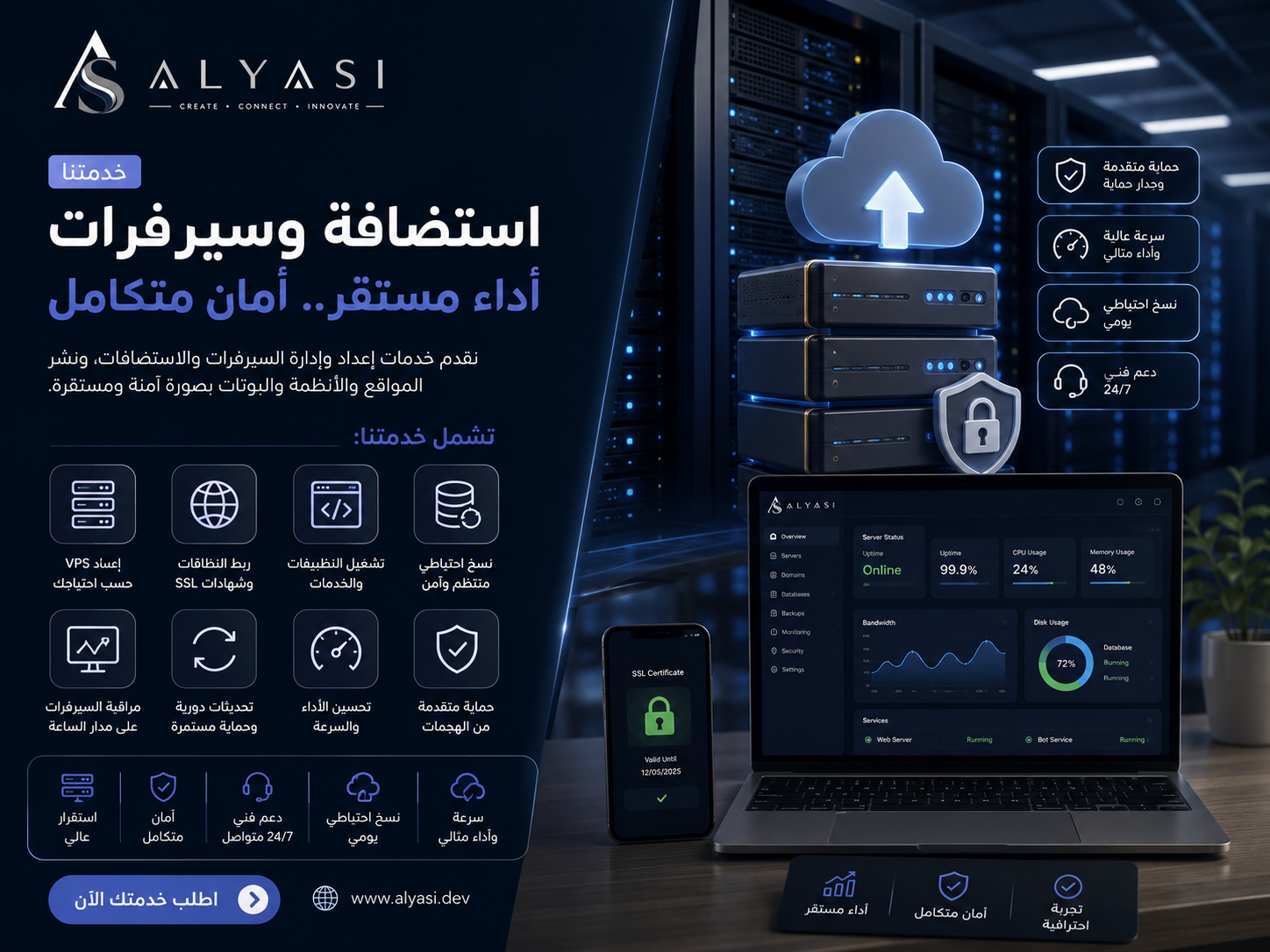 Server Management, Hosting & Deployment